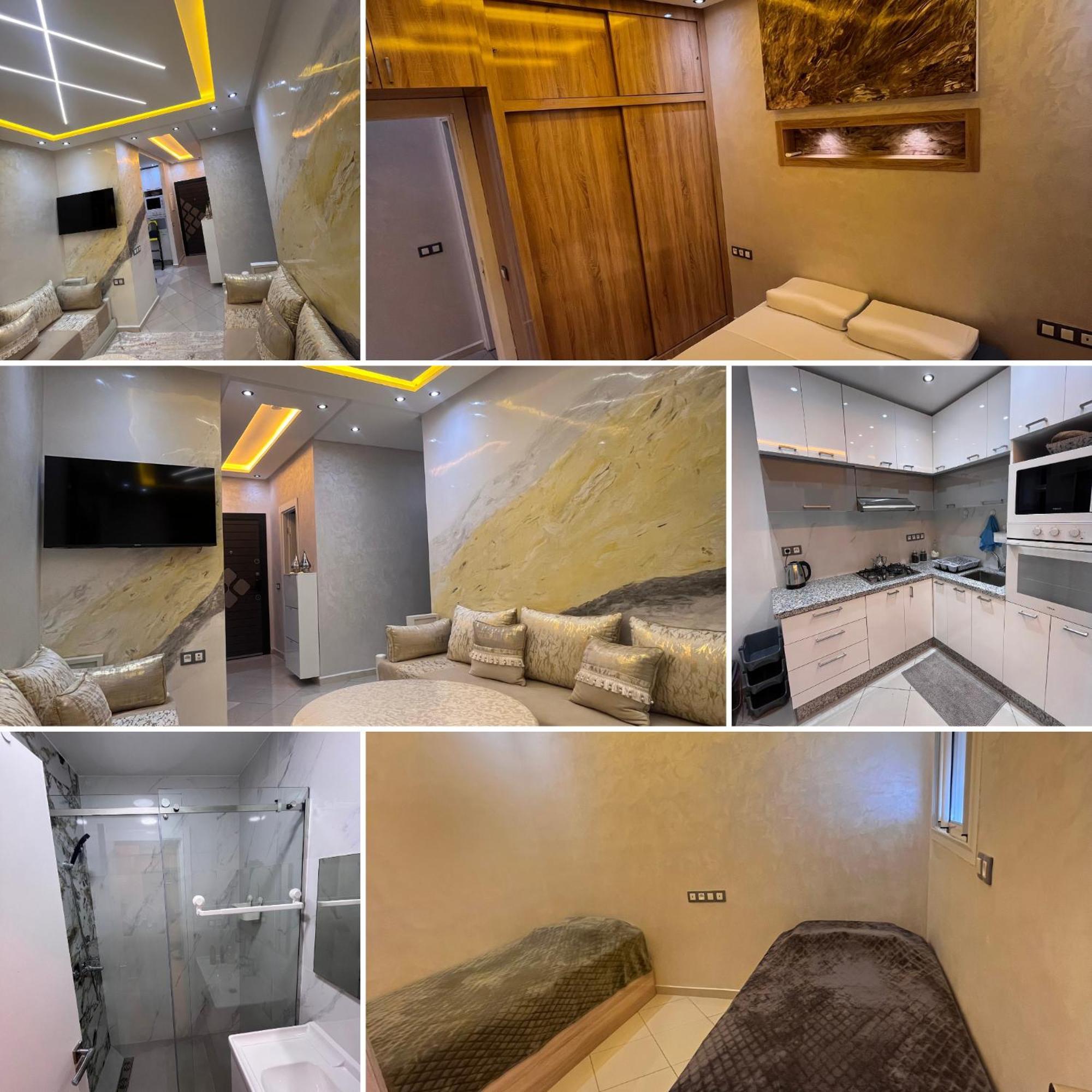 Appartement Renove Avec Style Et Parking Surveille Marrakesh Esterno foto