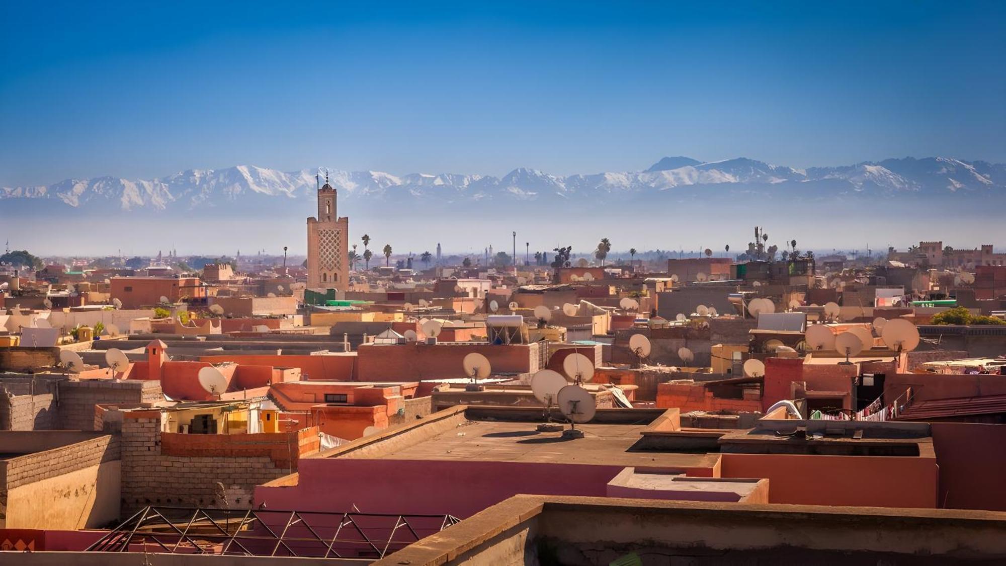 Appartement Renove Avec Style Et Parking Surveille Marrakesh Esterno foto