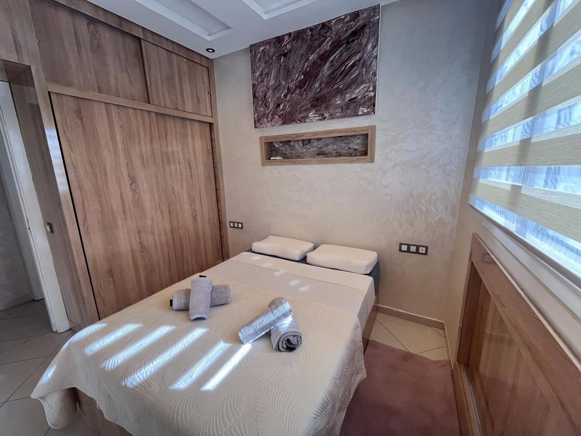 Appartement Renove Avec Style Et Parking Surveille Marrakesh Esterno foto